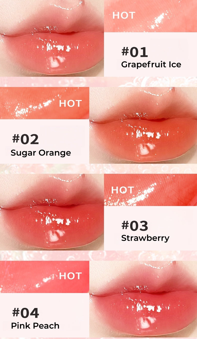GOGO TALES Mini Ice-cream Moist Glossy Lip Gloss T5239