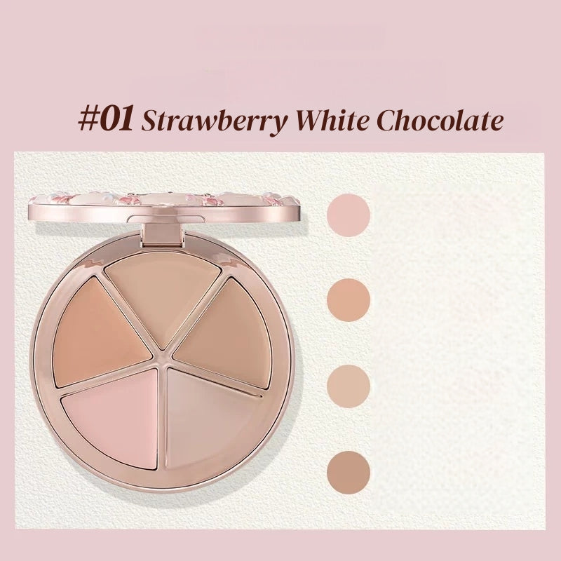 Flower Knows The Sweetie Bear Collection 4-color Concealer Palette T5891
