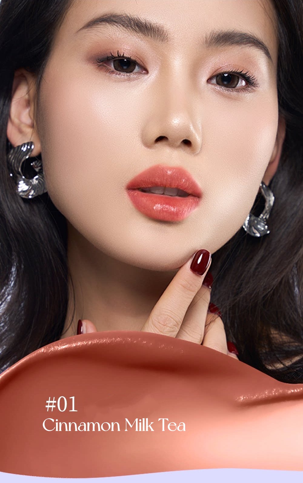 LUONA NOESS Black Magic Collection Moist Glossy Lipstick T5501