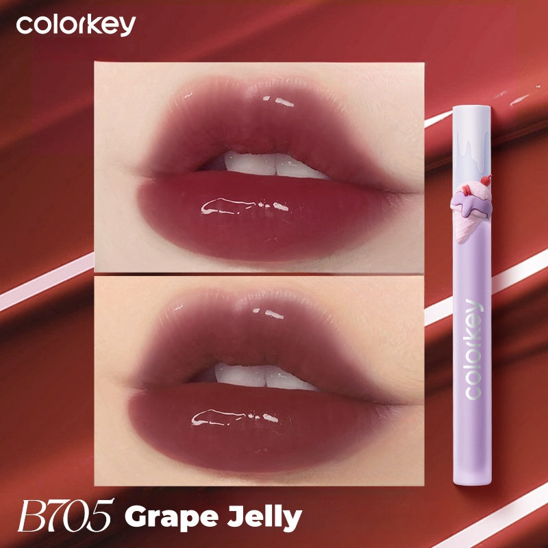 COLORKEY Ice Cream Airy Moist Matte & Mirror Lip Glaze T4369