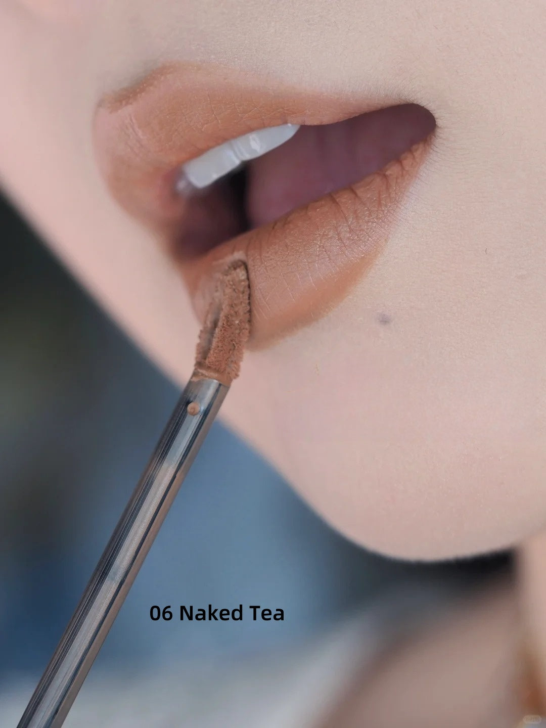 DRAMO X LAOGU Moonlight In Bottle Matte Lip Mud #06 Naked Tea T4667