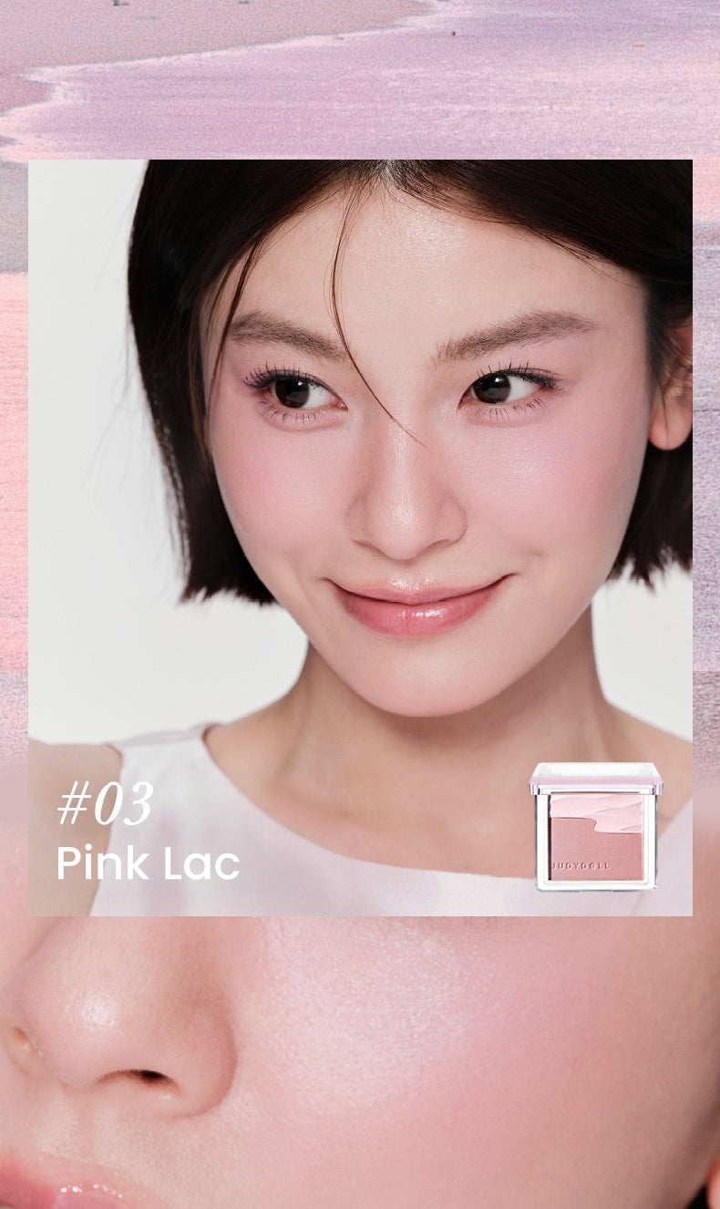 JUDYDOLL Satin Glow Double-color Blush T5845