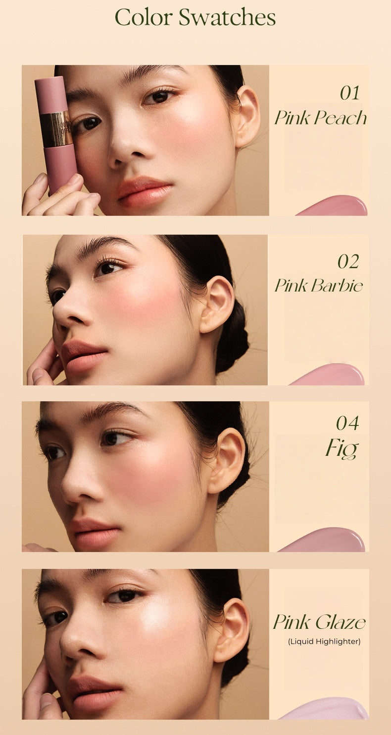 OUT-OF-OFFICE Multi-use Liquid Blusher & Highlighter T4809