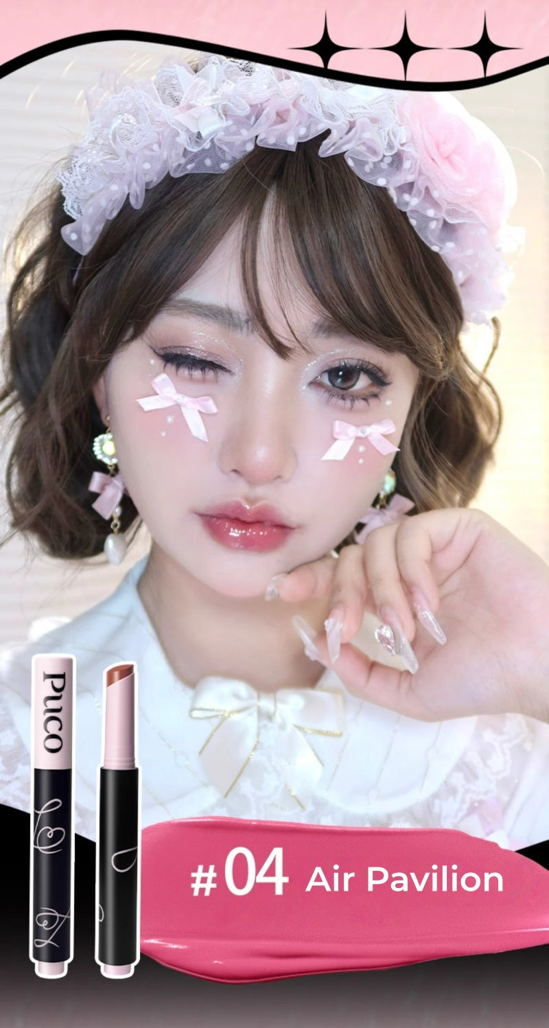 PUCO Dreamland Collection Moisturize Glossy Mirror Lipstick T5340