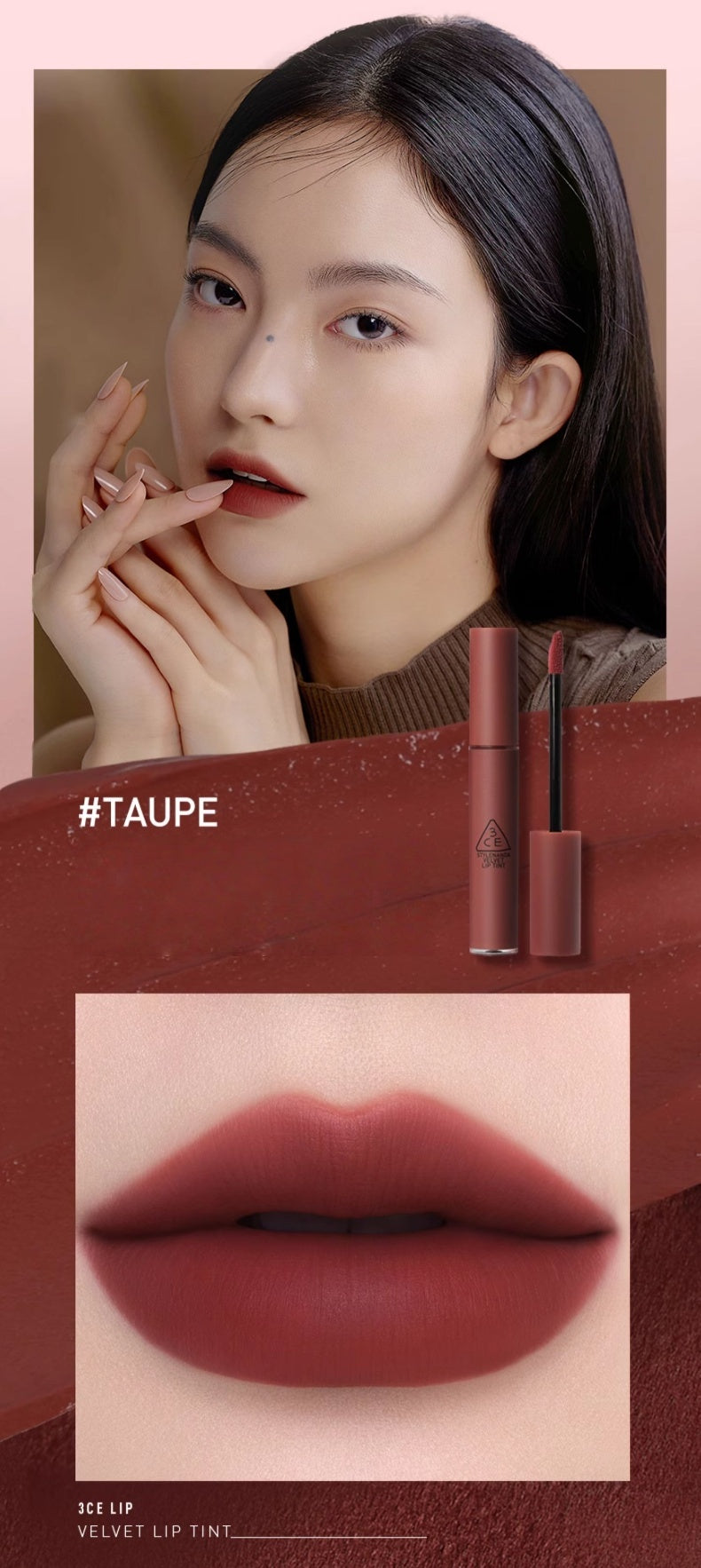 3CE Classic Velvet Matte Lip Glaze T4885