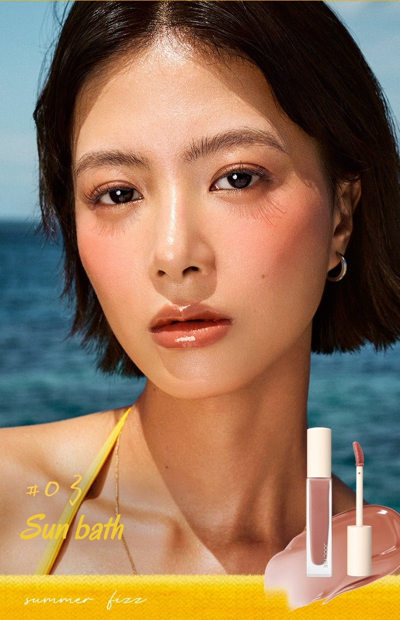 JOOCYEE Summer Fizz Collection Glossy Moist Watery Lip Oil T5968