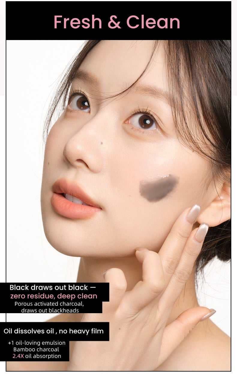 JUDYDOLL Pink & Black Refreshing Cleansing Makeup Remover Cream T5855