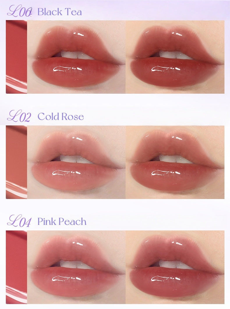 COLORKEY Purple Tube Long-wear Moist Glossy Lipstick T5188