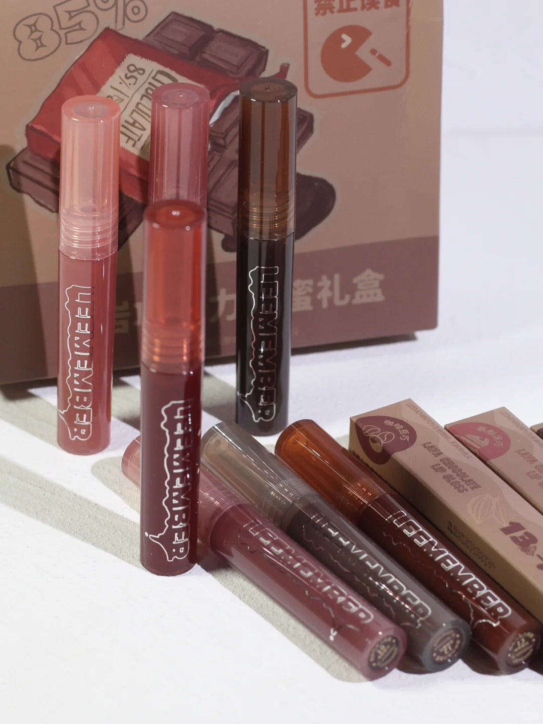 LEEMEMBER Molten Chocolate Moist Mirror Lip Gloss T4312