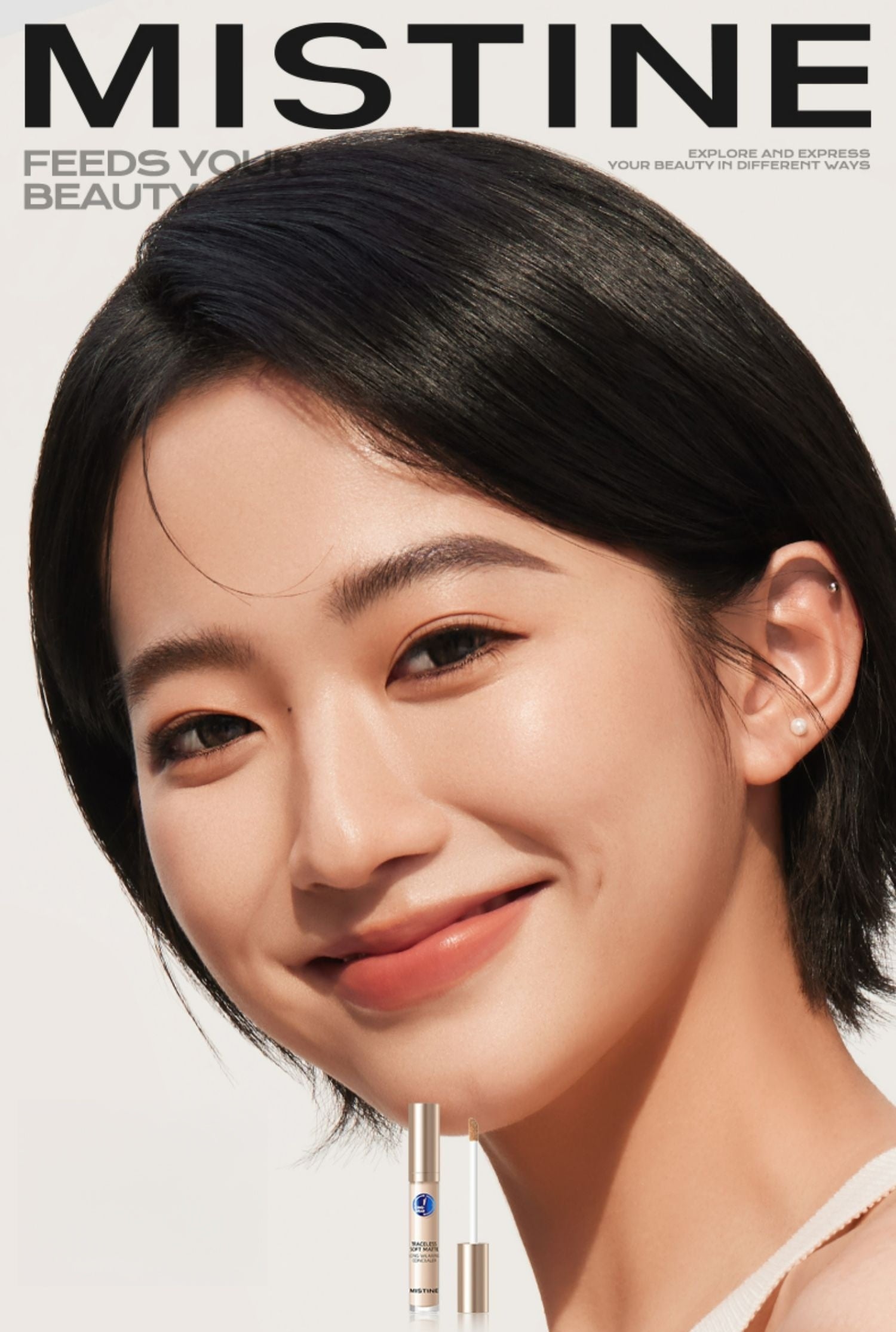 MISTINE High Coverage Moisturing Matte Liquid Concealer T4453