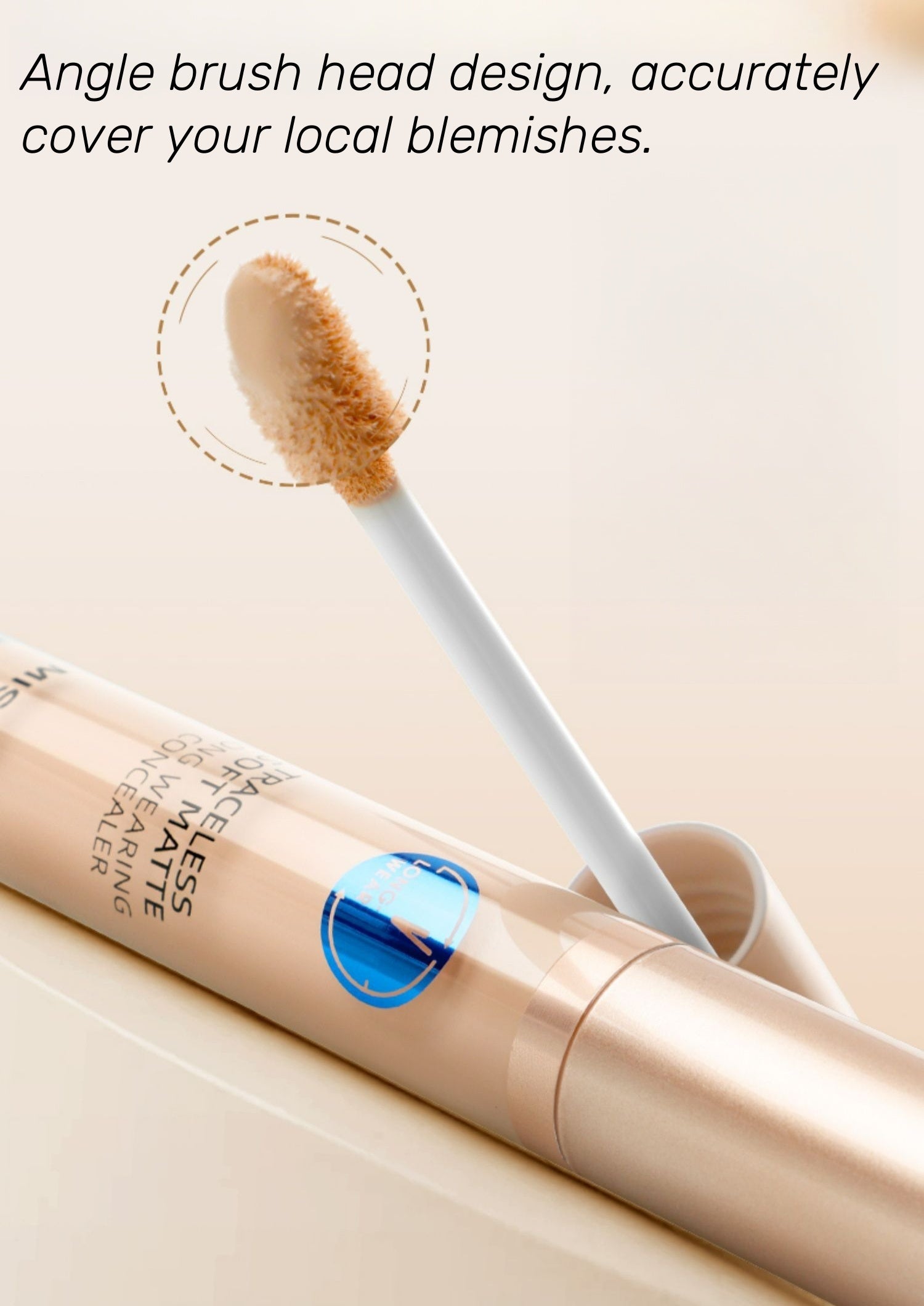 MISTINE High Coverage Moisturing Matte Liquid Concealer T4453