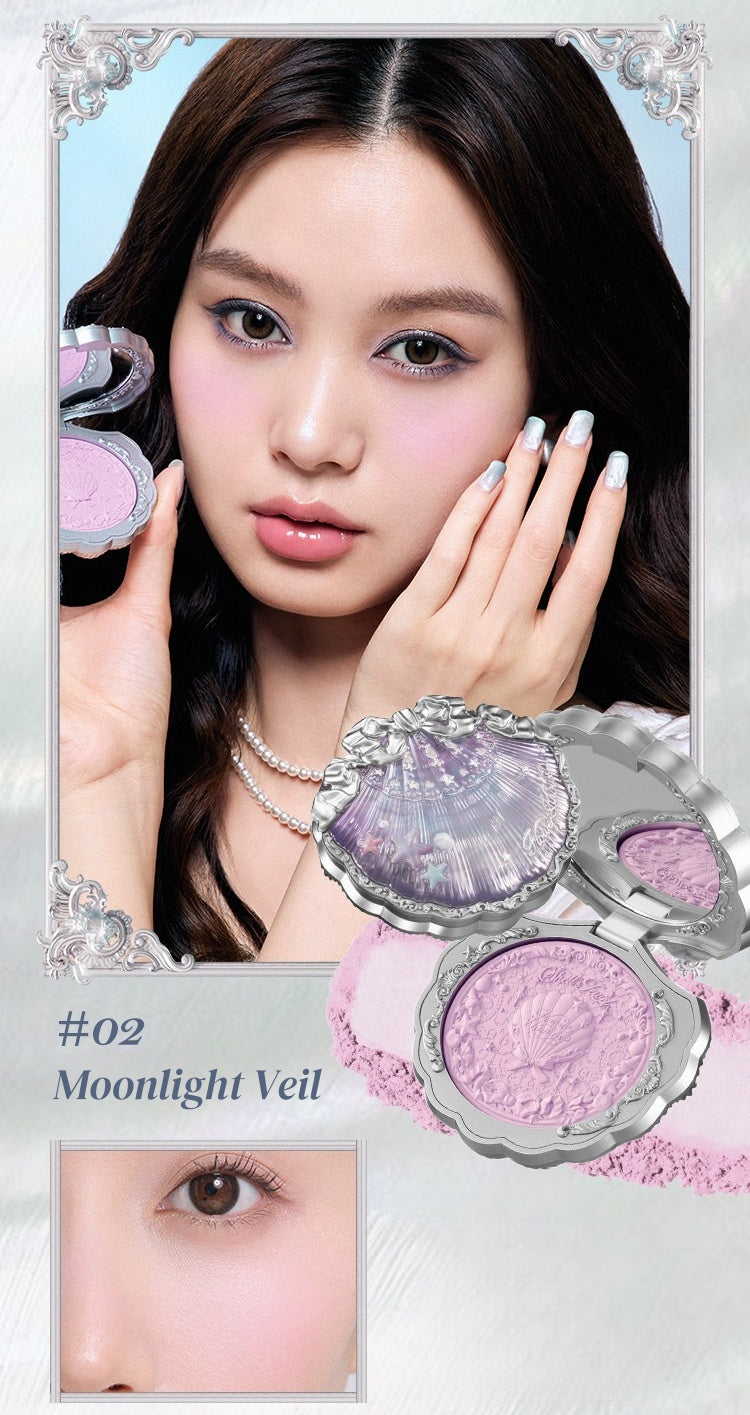 Flower Knows Shells Jewel Collection Silk Satin Blush T5905