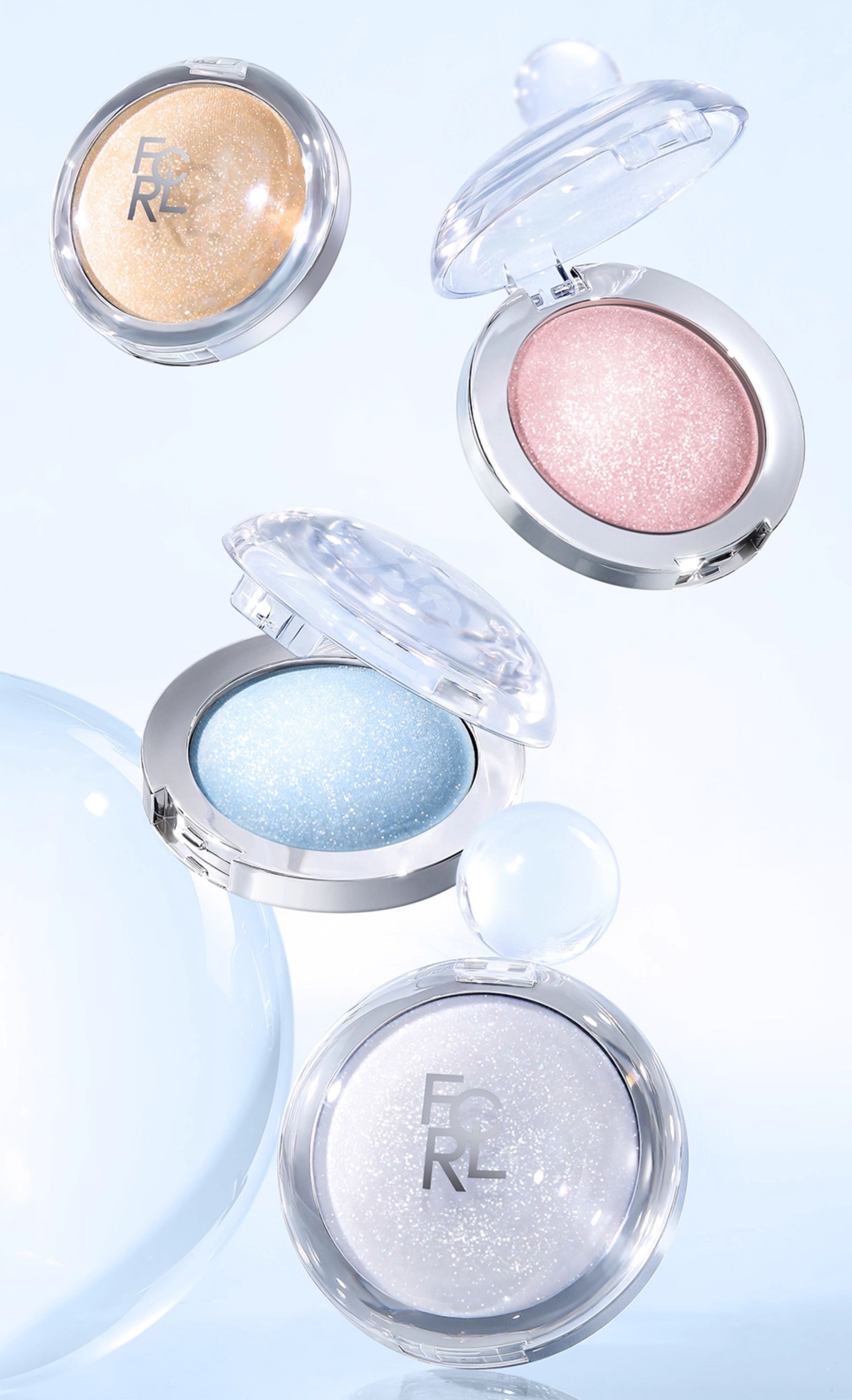 FOCALLURE Long-wear Diamond Sparkle Highlighter Cream T5348