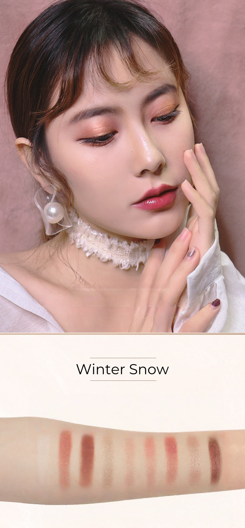 CATKIN Summer Palace Collection 9-color Eyeshadow Palette T5019