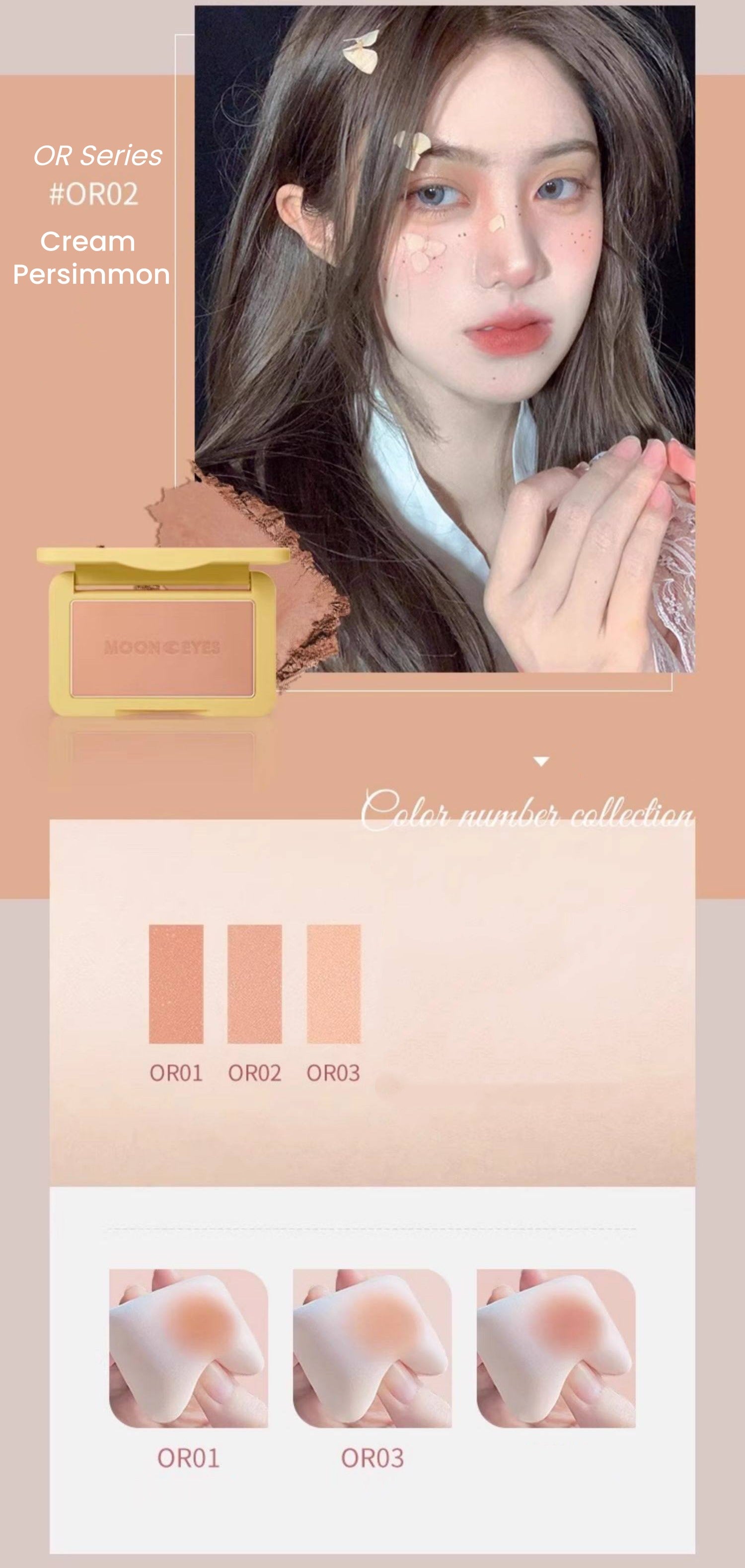 MOONEYES Gummy Candy Collection Matte Blusher T5473