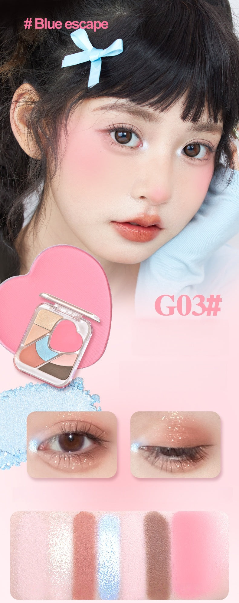 GOGO TALES Waving Dreams All-in-One Makeup Palette T5094