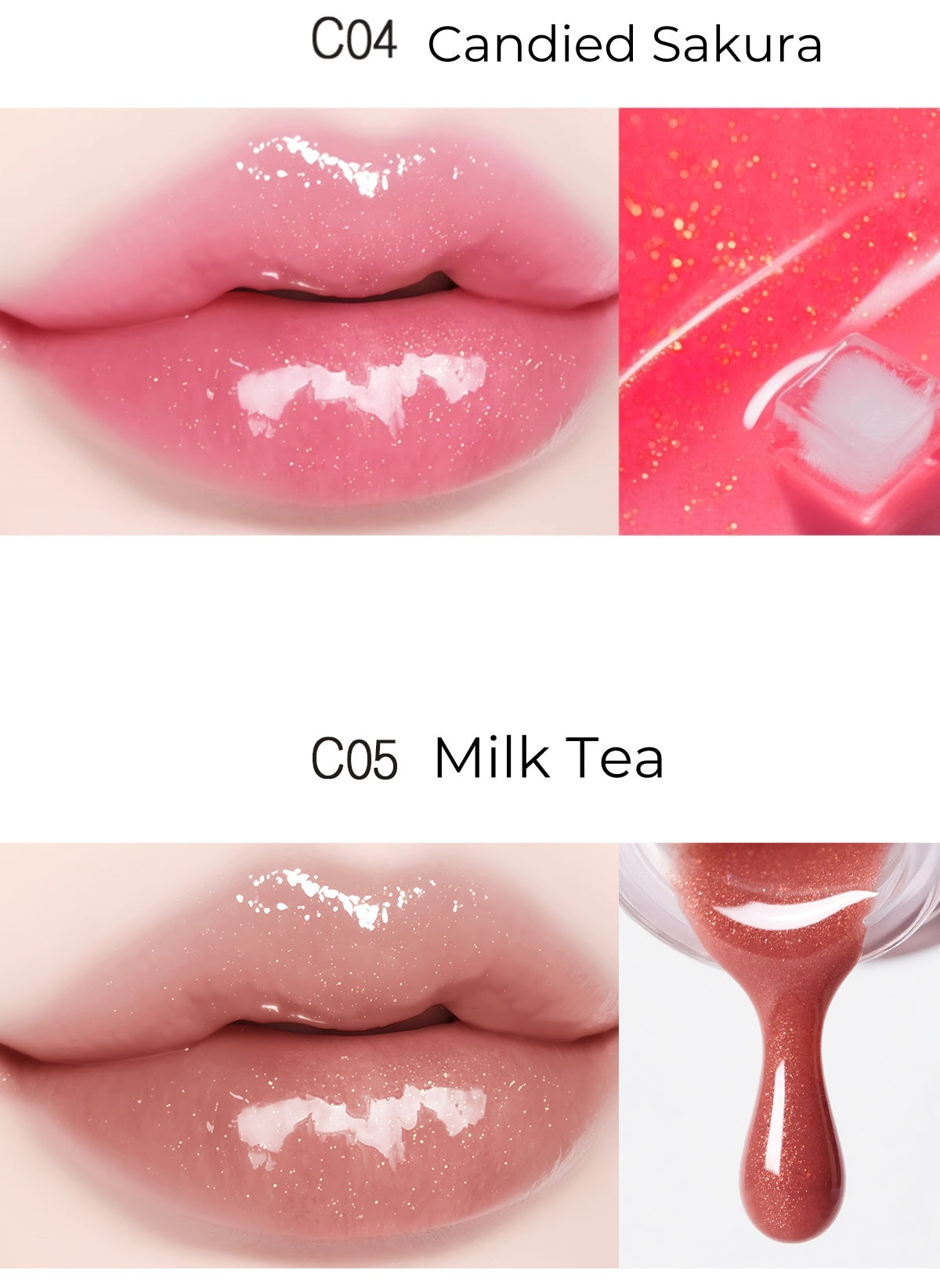 CATKIN Moisturize Essence Ice Glossy Mirror Lip Gloss T5016
