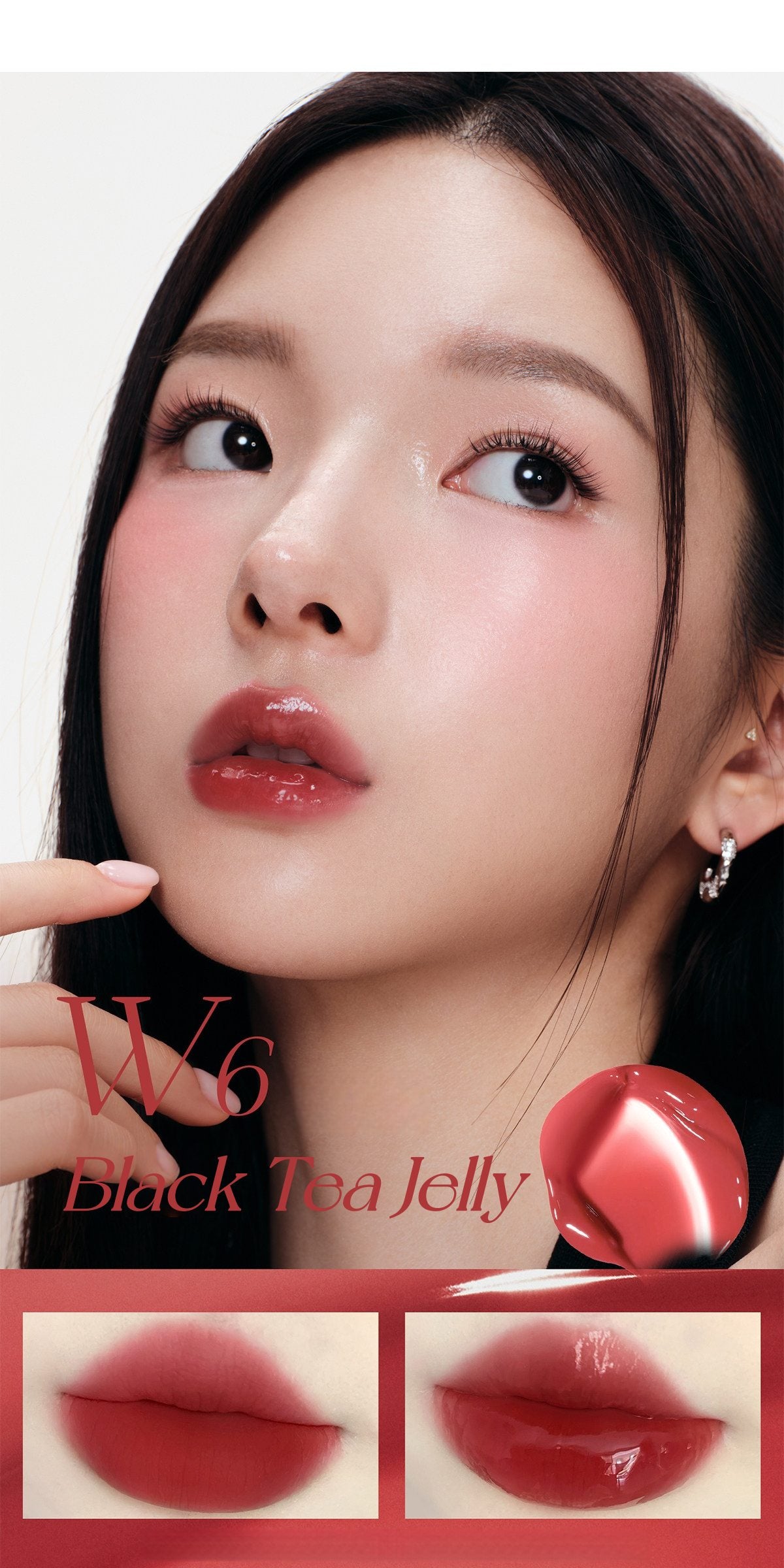 MOOEKISS Double-head Essence Long-wear Matte & Mirror Lip Glaze T5606