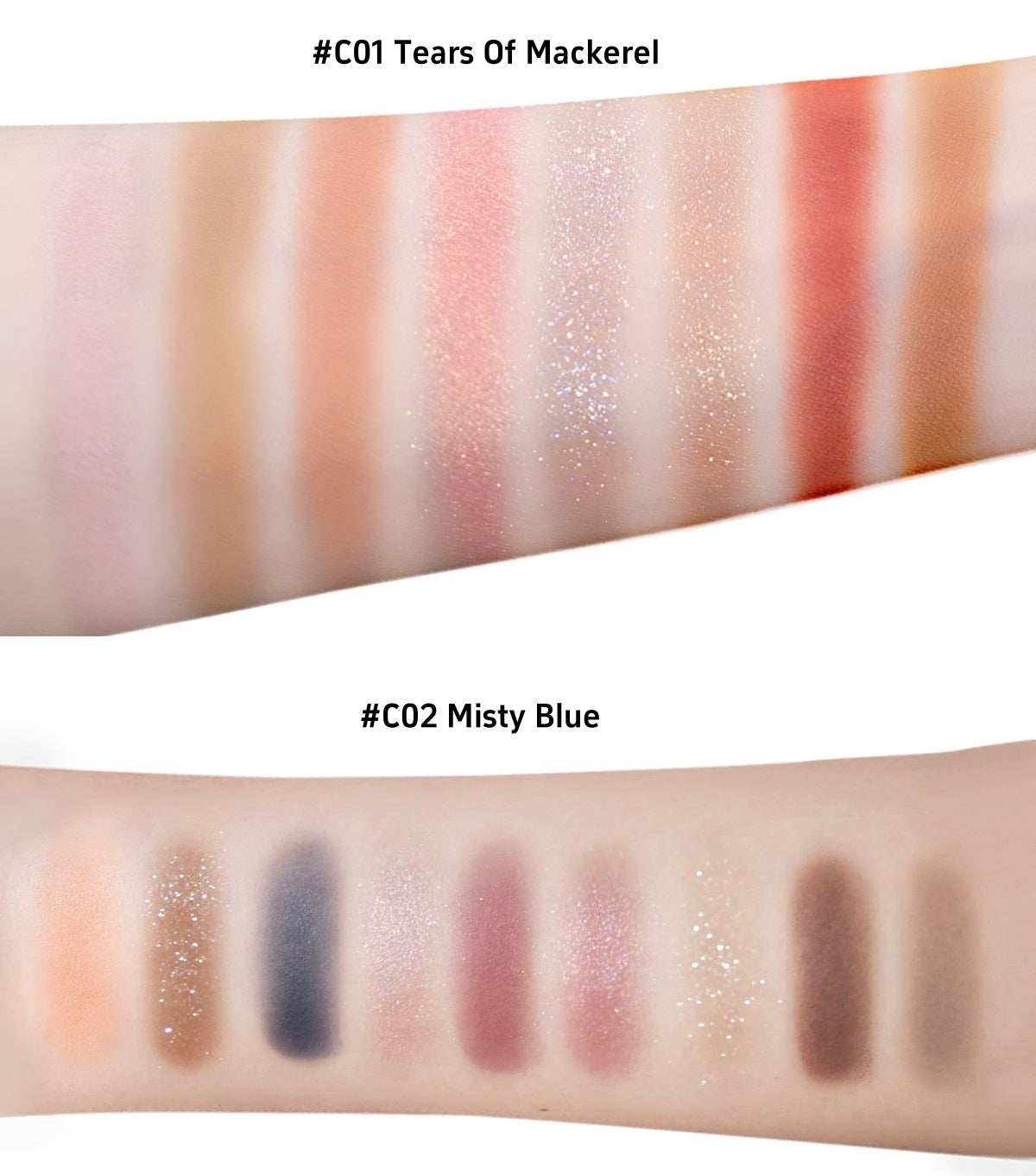 CATKIN Silver Mirror 7-color All-In-One Makeup Palette T5027