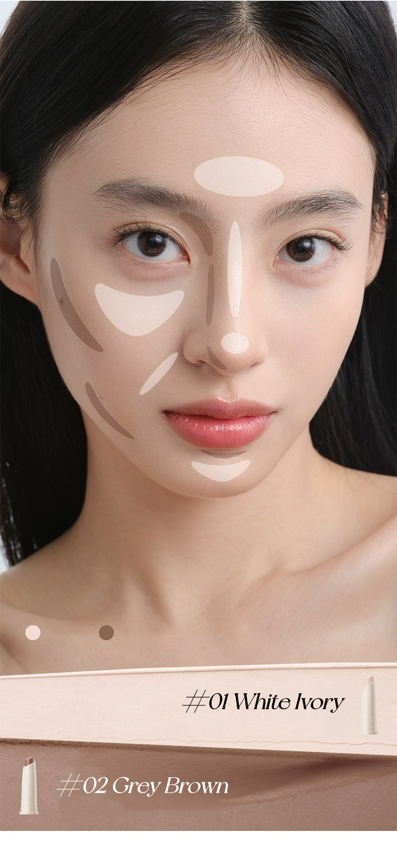 JOOCYEE Double-head Contour & Highlighter Pen T5787