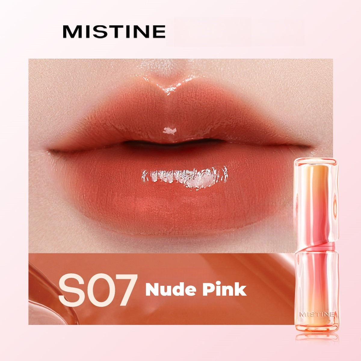 أحمر شفاه MISTINE Thai Milk Coffee Velvet Matte &amp; Glossy T4447
