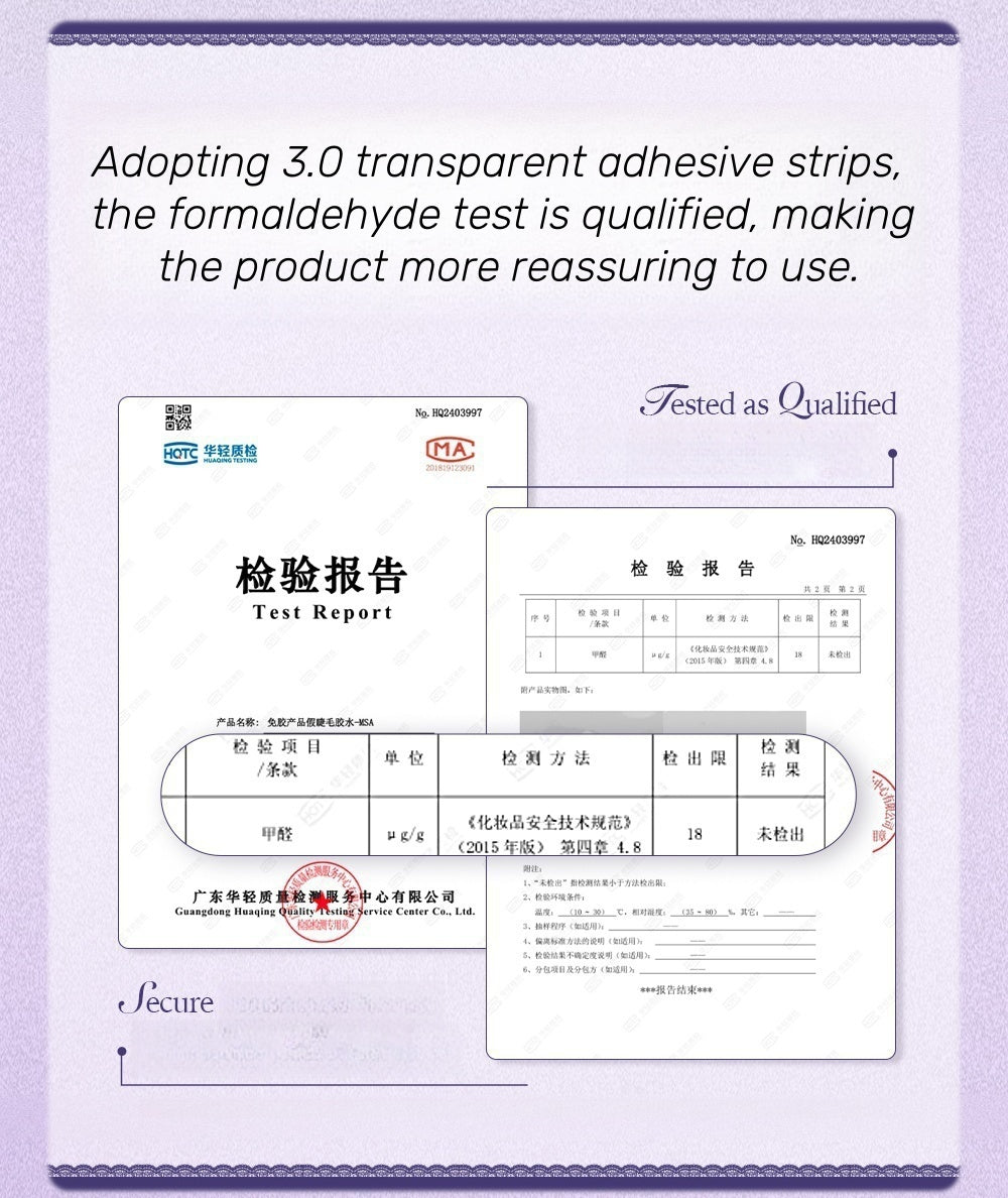 Mr.Wish Modern Time & Animal Collection Glue-free Flase Eyelashes T4579