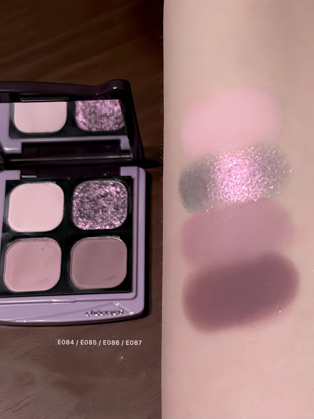 QianYan Intellectual Notes Collection DIY Eyeshadow Palette T5700