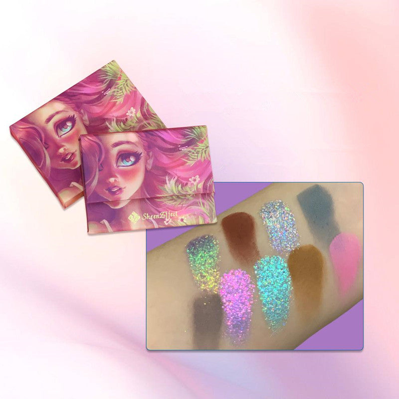 SheenEffect X NIKESANSAN Dream Love Chameleon Eyeshadow Palette T3873