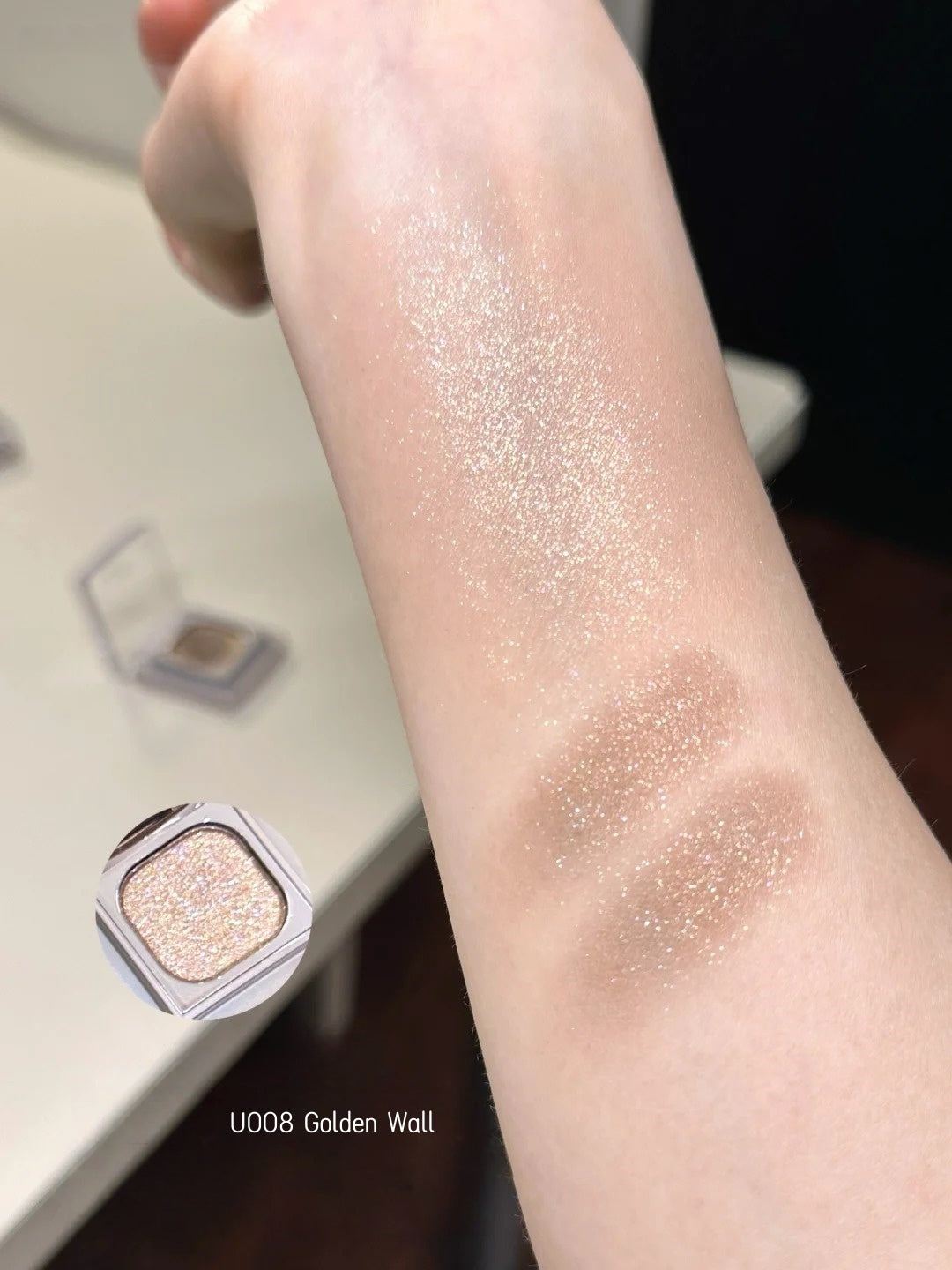 QianYan Burnt Foil Art Baked Diamond Shimmer Eyeshadow T4620