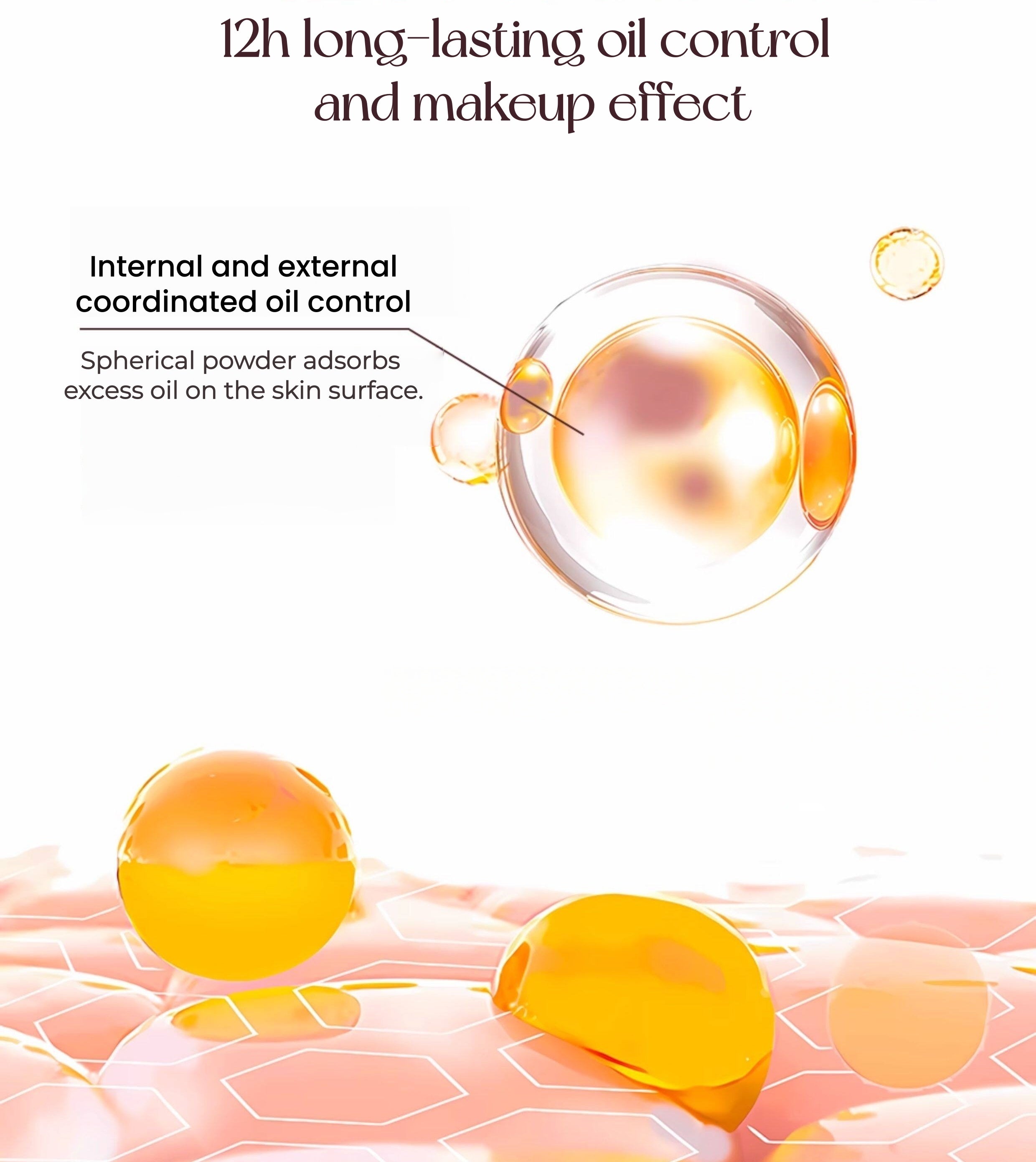 ROCK SWEET Long-wear Oil-control 2-color Pressed Powder T5548