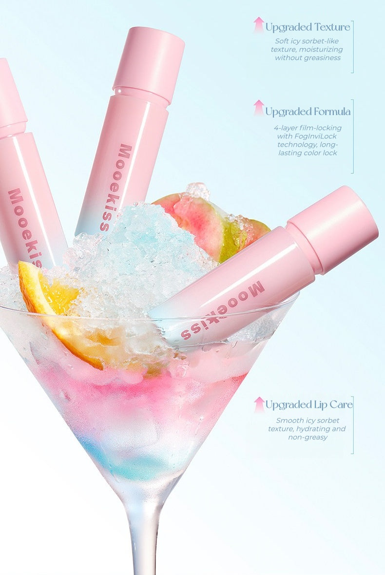 MOOEKISS Pink Blue Collection Velvet Matte Lip Mud T5669