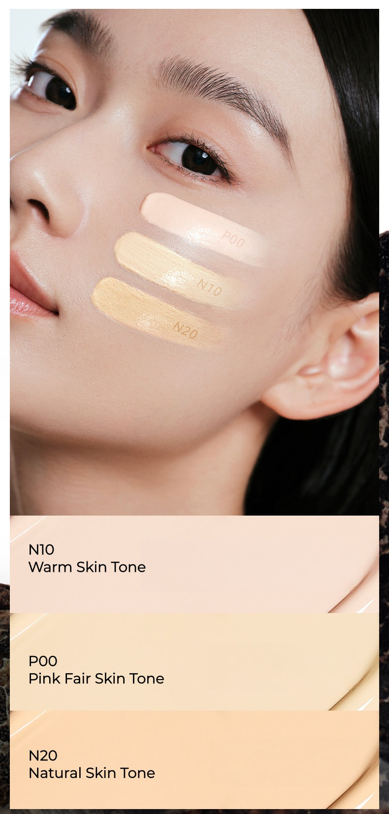 JUDYDOLL Awake Collection Concealer Truffle Essence Air Cushion Foundation SPF50 PA++++ T5460