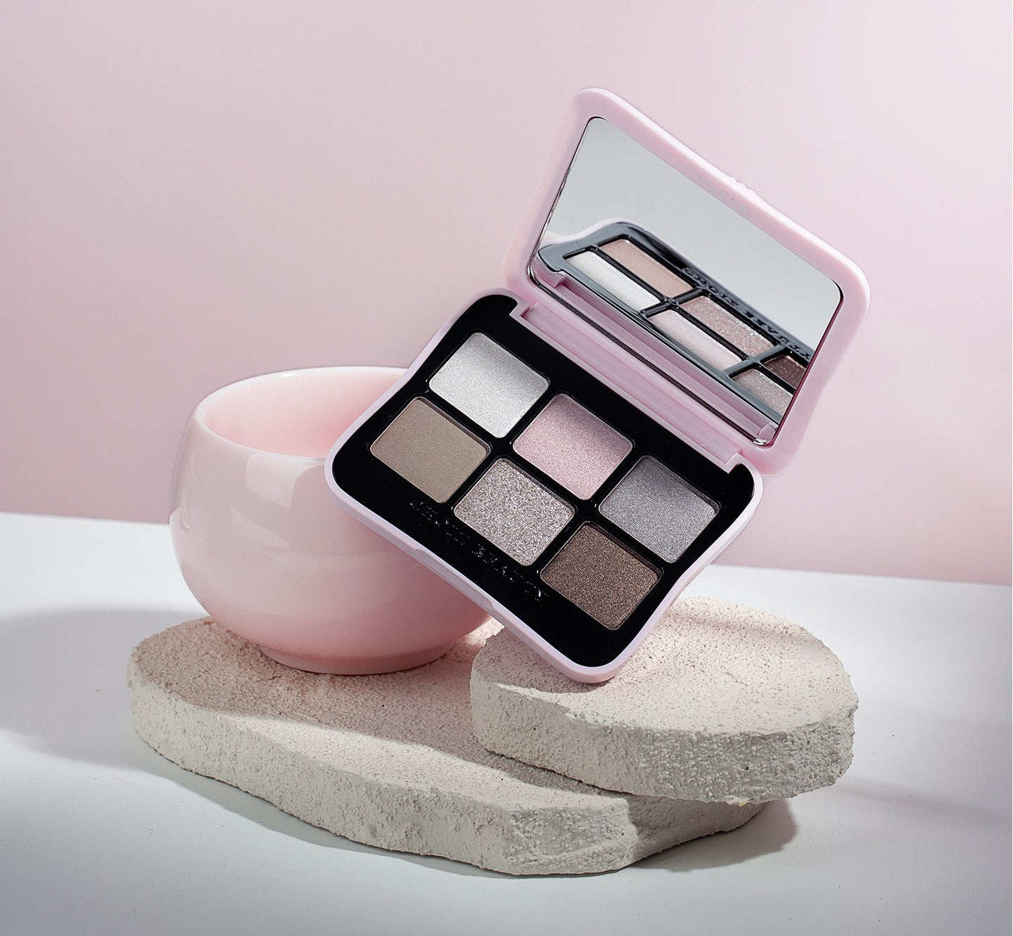 CHOIZ BEAUTY 4-color Gem Collection Liquid Powder Eyeshadow Palette T5788