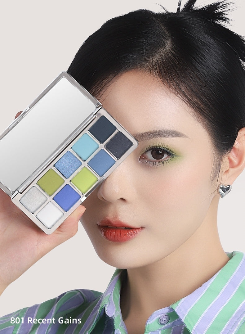 SheDella Colorful Dream 10-Color Eyeshadow Palette T4434