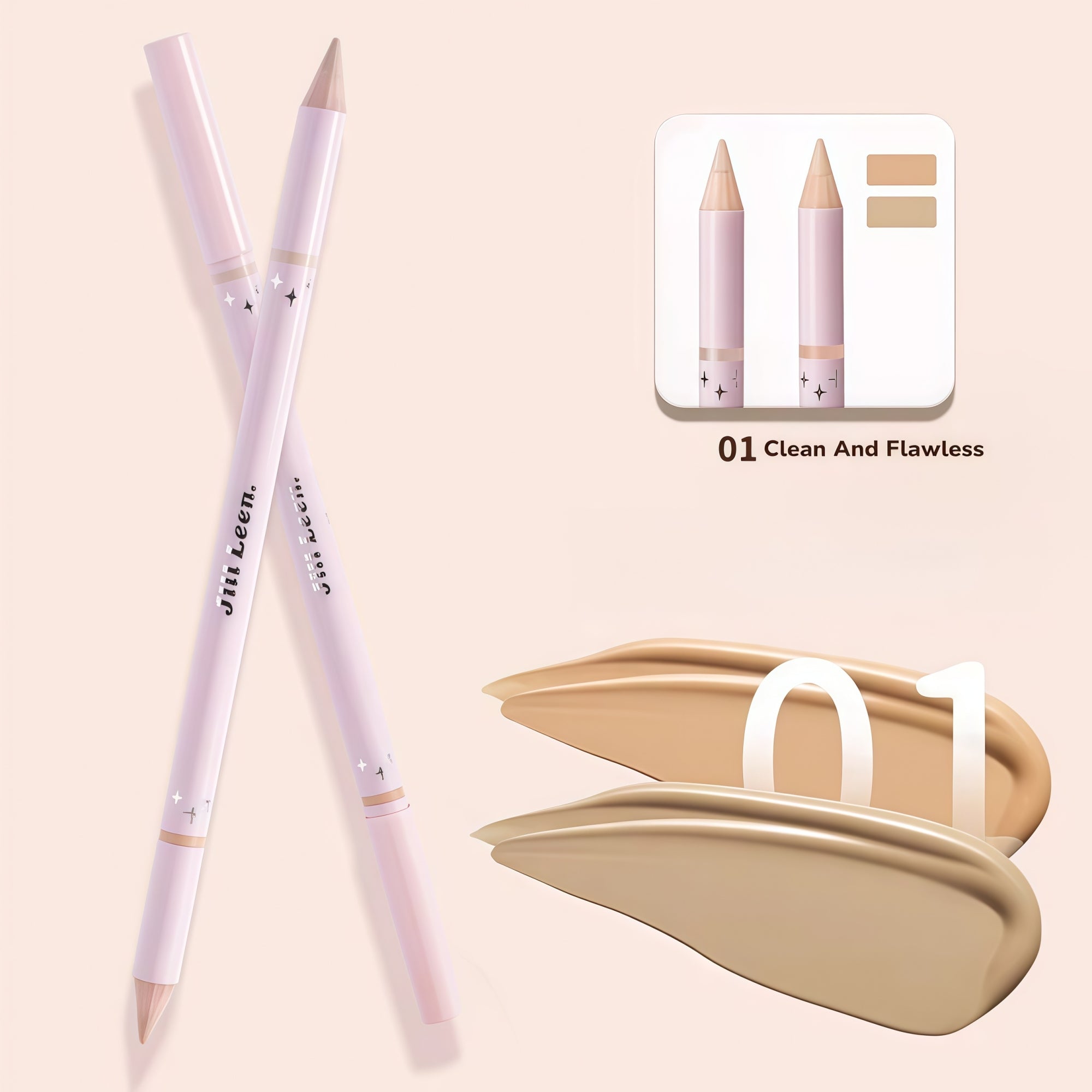 JILL LEEN Waterproof Nourish Silky Concealer Pen T5633