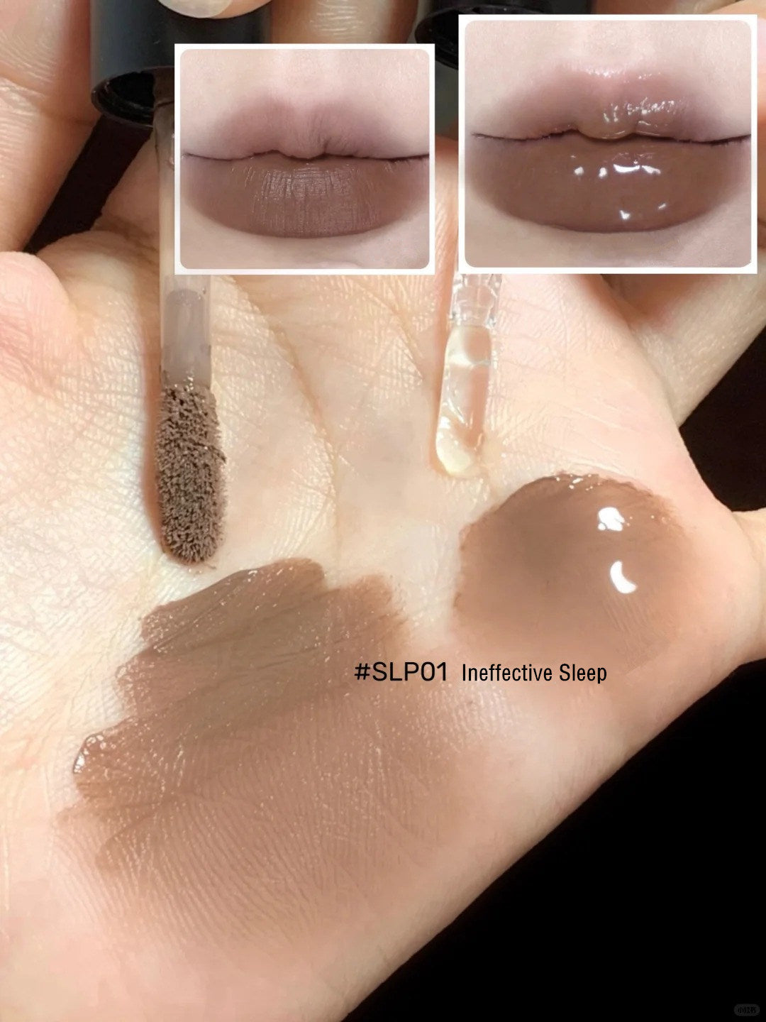 LEEMEMBER Doule-head Moist Matte & Mirror Lip Glaze T4311