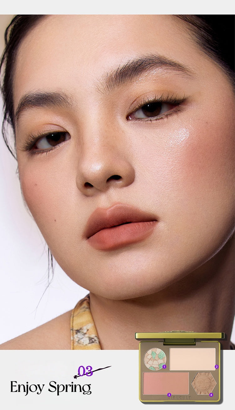 Girlcult Martial Arts World Collection All-in-One Makeup Palette T5395