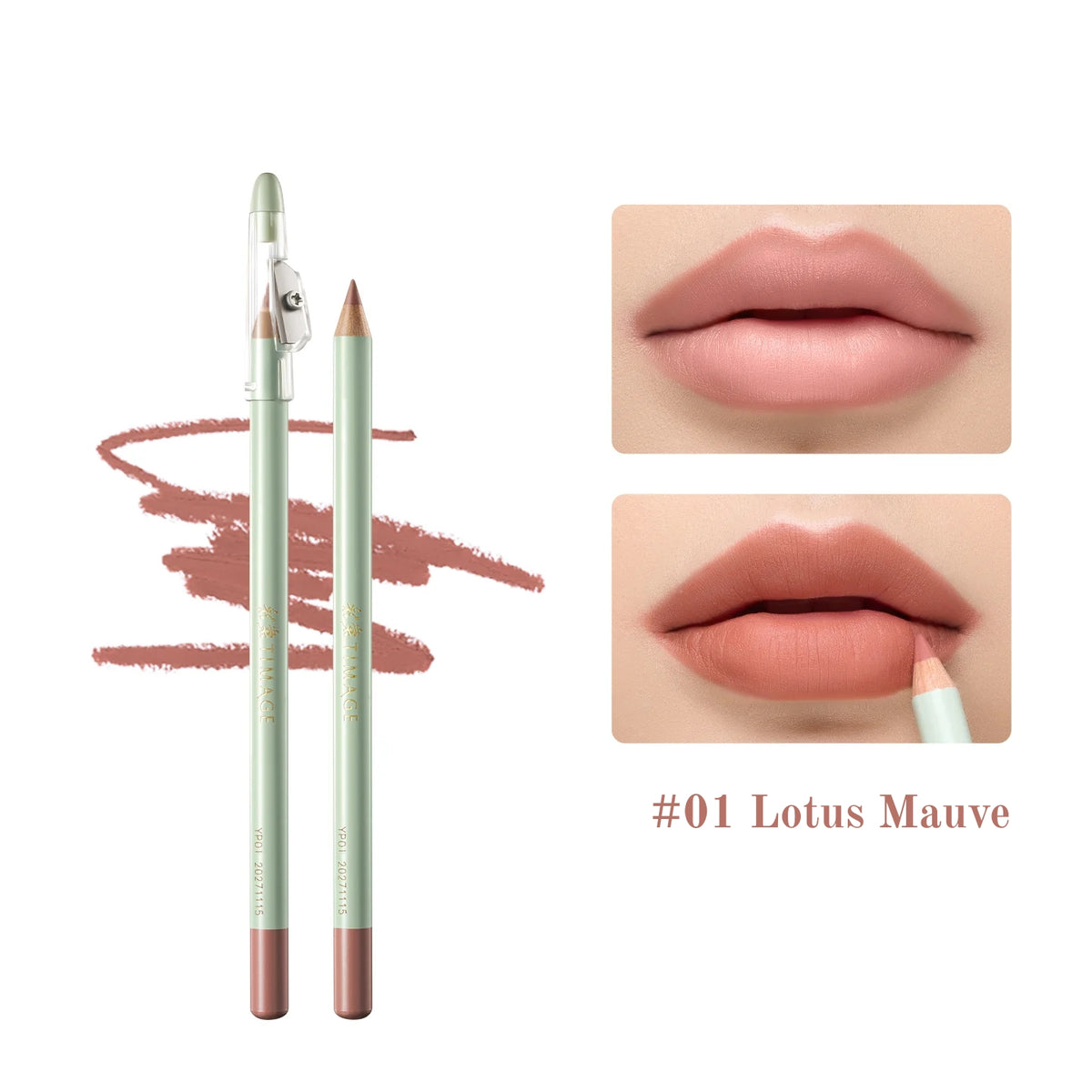 TIMAGE Long-wear Precision Matte Lip Liner Pencil T6060
