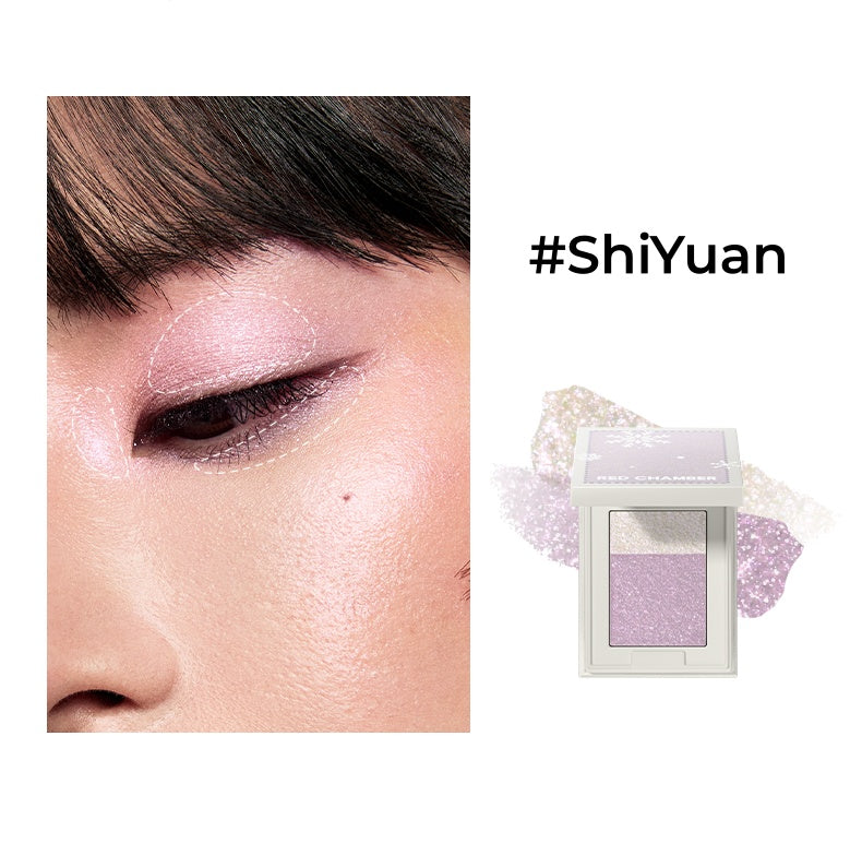 RED CHAMBER Snow Shadow Collection Highlighter & Eyeshadow & Makeup Cream 5412