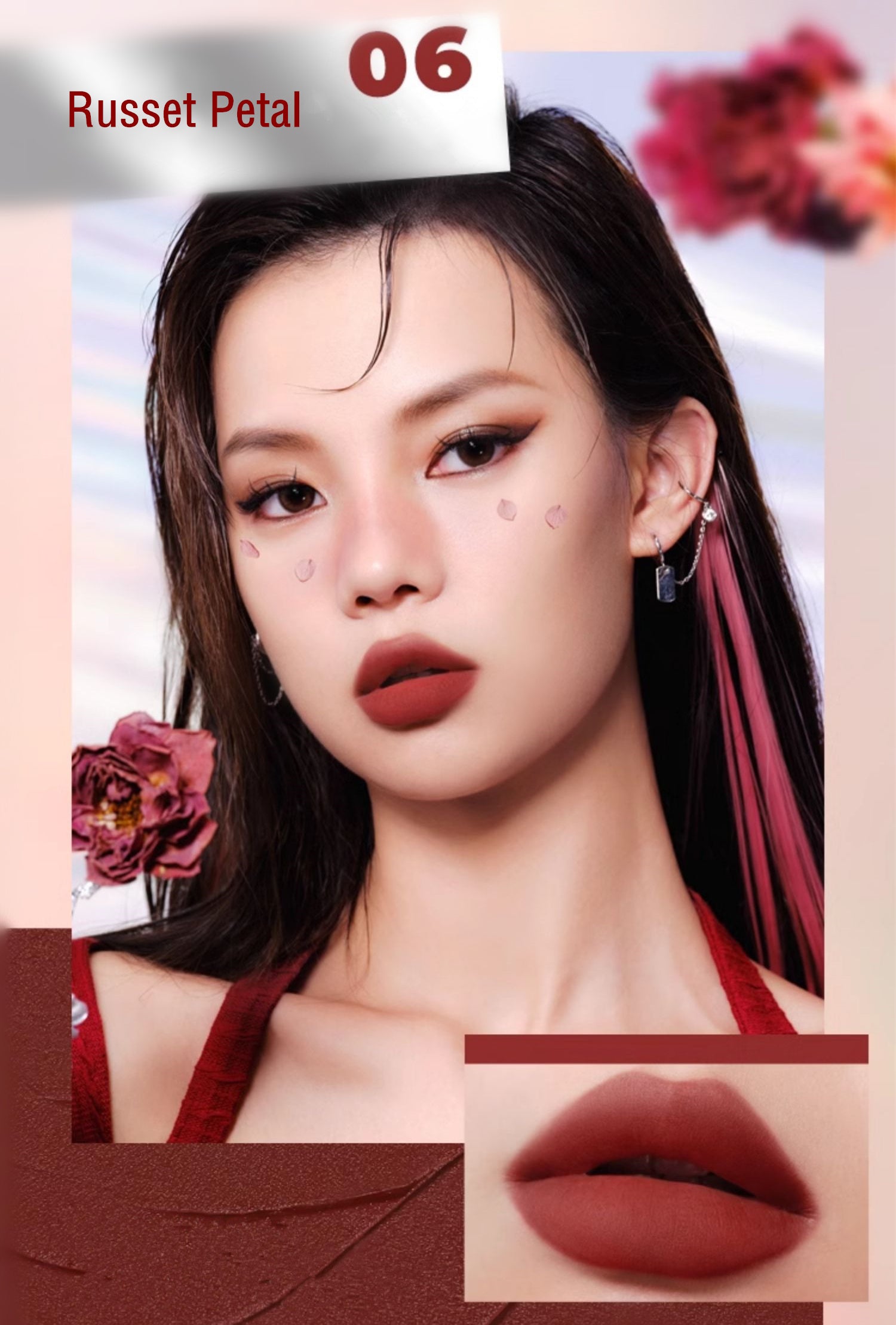 LITTLE ONDINE Blossom Mood Velvet Matte Lip Mud T3800