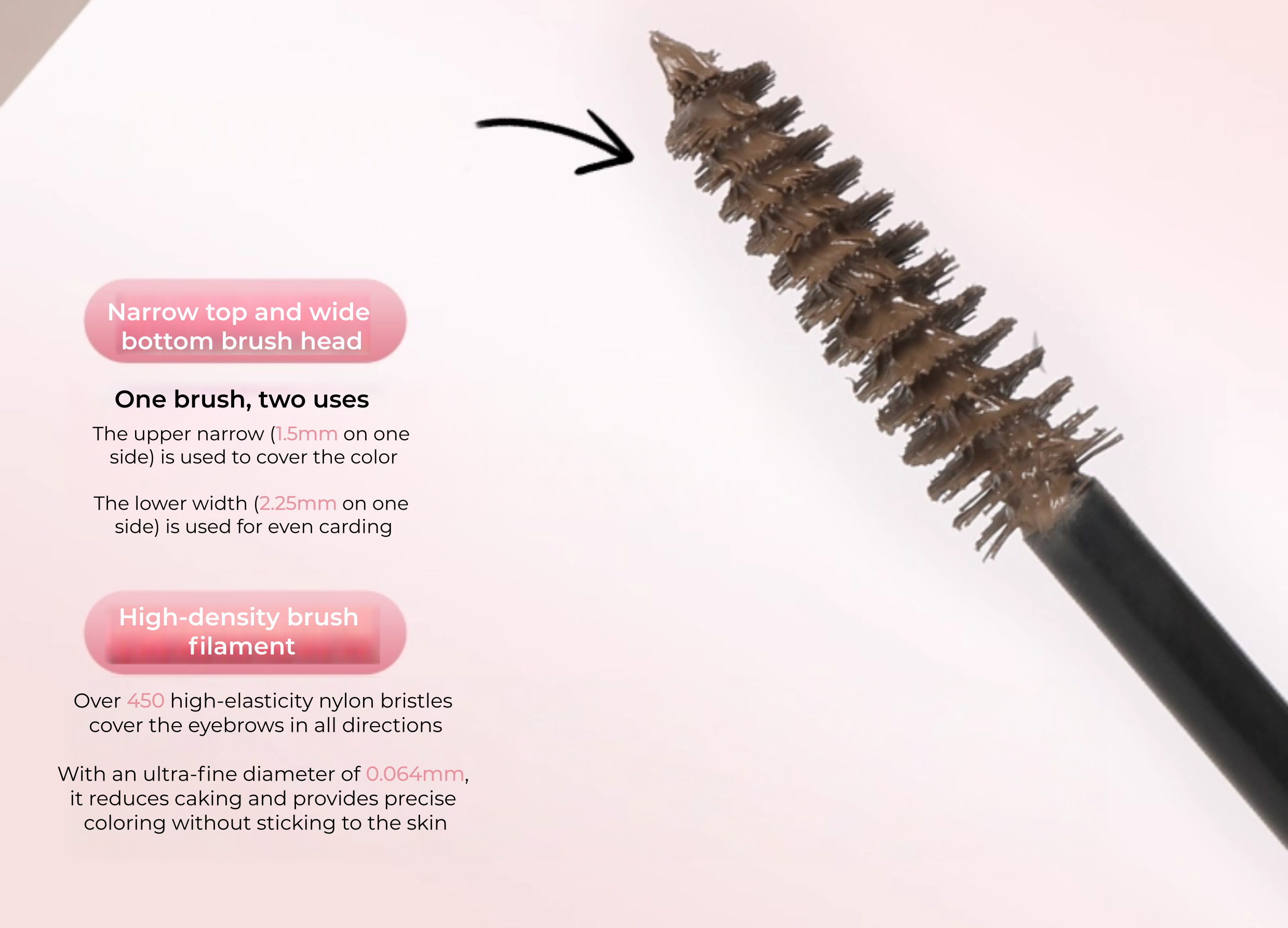 ODDITY Long-wear Velvet Matte Eyebrow Tint Cream T5320