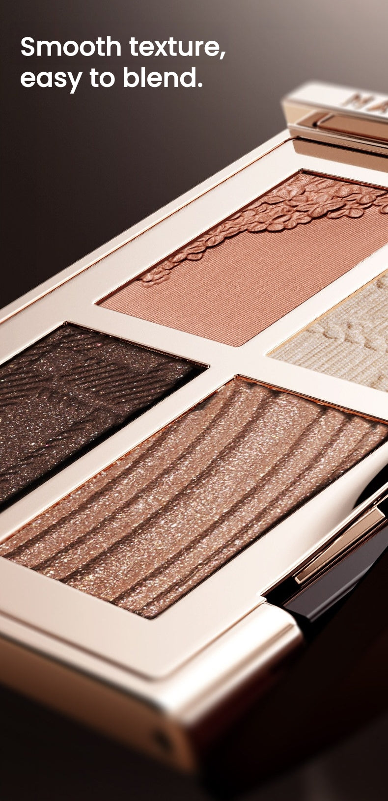 MARIE DALGAR Domino 4-color Eyeshadow Palette T6006