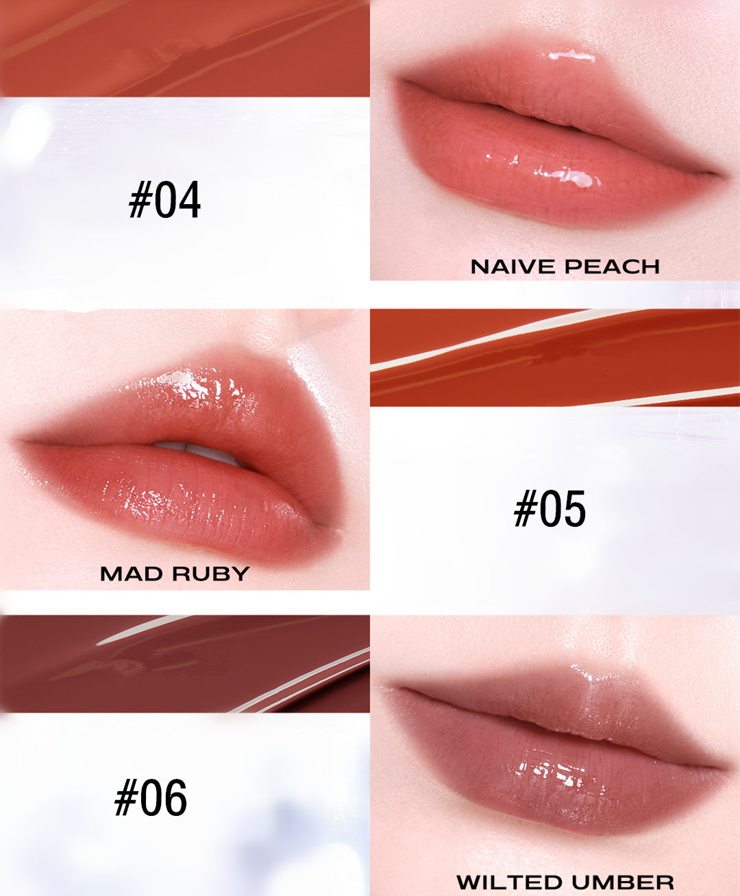 ملمع شفاه مرطب بمرآة بلوسوم مود من ليتل أوندين T3802