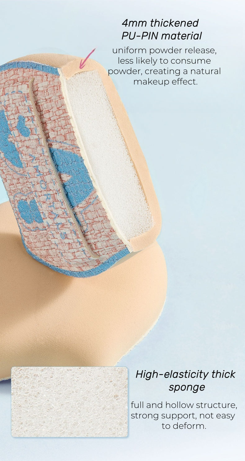 AMORTALS Fishtail Arc-shaped Foundation Makeup Brush T4611