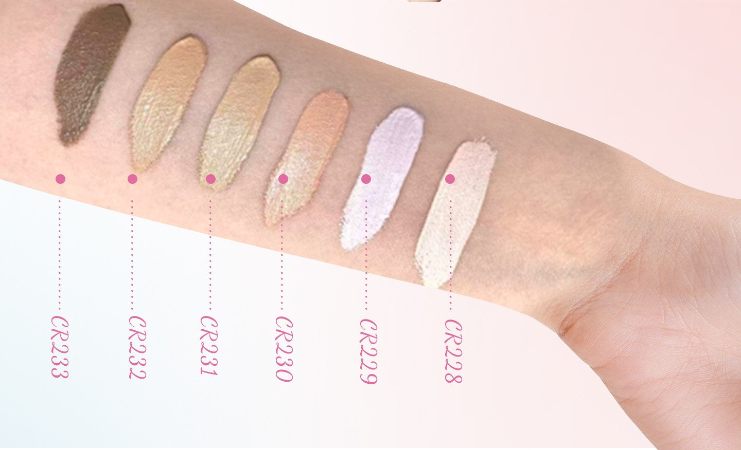 COLORROSE Gilded Maiden Dream Collection Highlighter & Concealer & Contour Liquid T5954