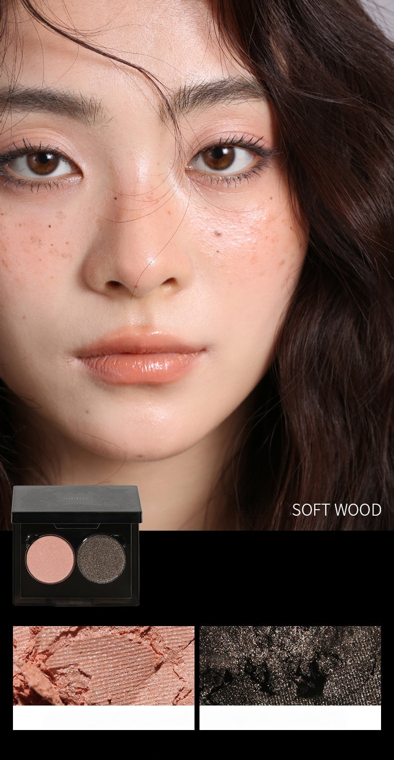 Oddity Illusion Collection 2-color Eyeshadow Palette T5297