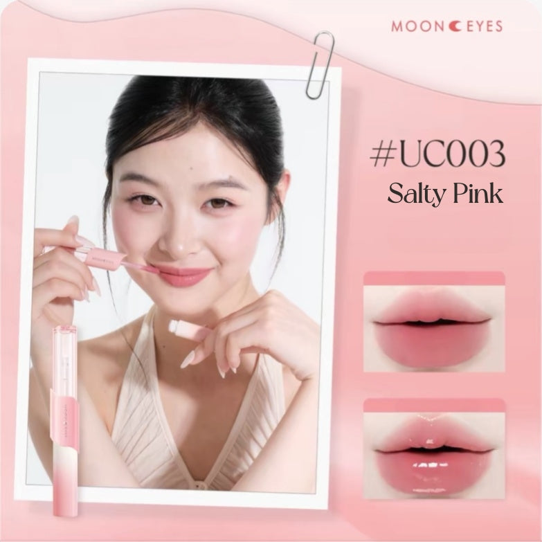 Mooneyes Color Diary Collection Matte & Glossy Double-head Lip Glaze T6028