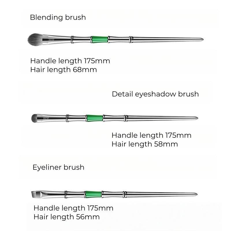 Lishu Bamboo Joints Collection Professional Makeup Brush Set T4945
