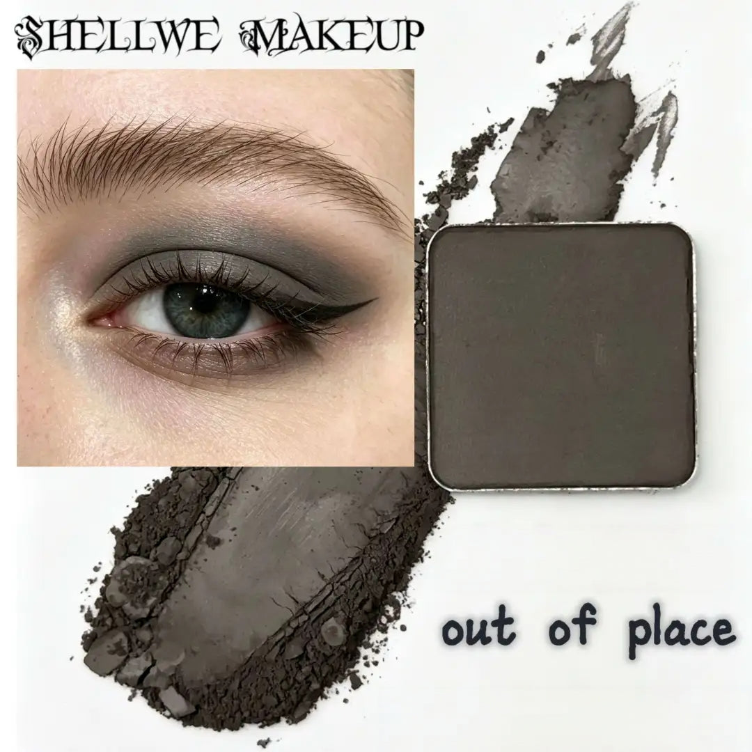 SHELLWE MAKEUP Single-color Eyeshadow Palette T5936