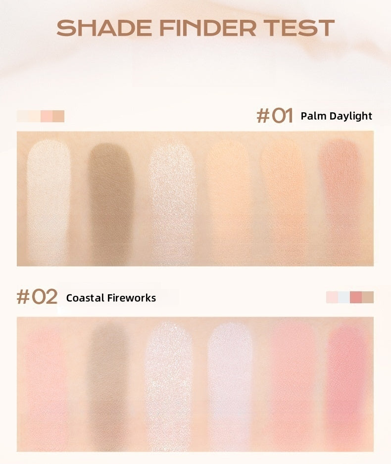 MISTINE Thai Milk Coffee Alt-i-en makeuppalette T4452